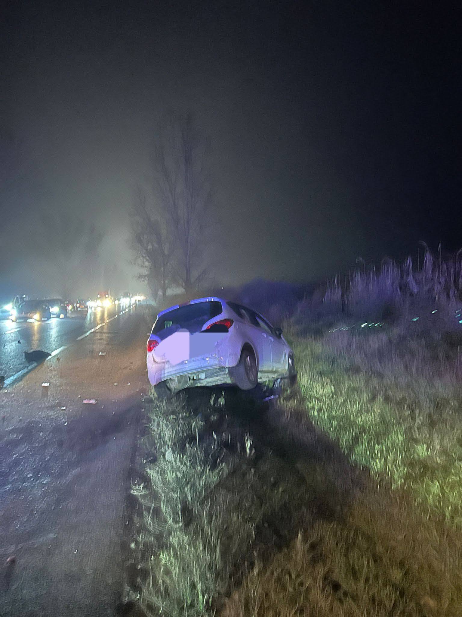 Accident rutier pe DN2, în municipiul Moinești